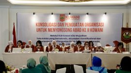 Konsolidasi Dan Penguatan Organisasi Untuk Menyongsong abad ke II KOWANI. (Dok. KOWANI)
