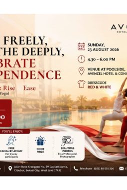 Rayakan 17-an dengan Elegan, Yuk Ikut Yoga Premium di Avenzel Cibubur